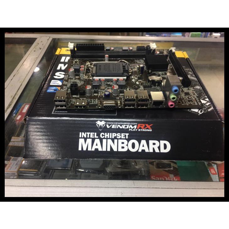 Motherboard Venomrx H61 Socket 1155