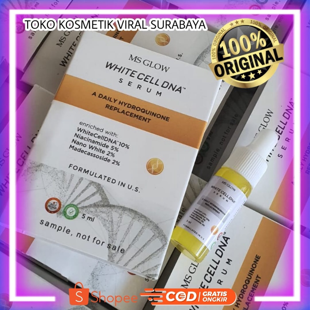 SERUM WHITE CELL DNA MINI KEMASAN 5ML ORIGINAL MS GLOW