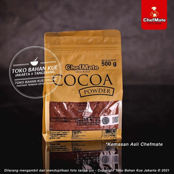 

Chefmate Cokelat Bubuk Premium 500gr Red Cocoa Powder Purecocoa Coklat BERGARANSI Kode 56