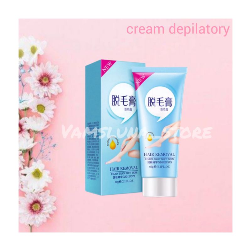 Krim penghilang rambut alami / cream depilatory untuk daerah sensitive ketiak lengan kaki tubuh dllfitur Bahan alami  murni tidak berbahaya dan tidak menyebabkan iritasi Dapat digunakan untuk menghilangkan bulu ketiak lengan kaki dan bagian tubuh lainnya