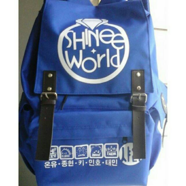 Tas shinee kpop ransel multi