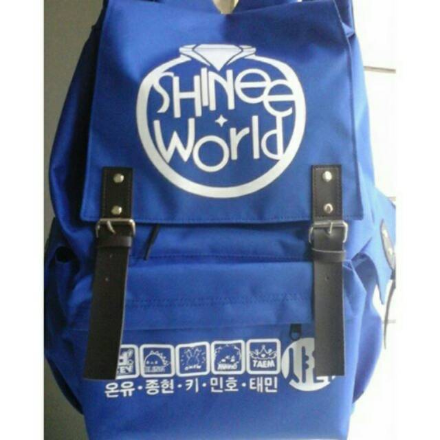 Tas shinee kpop ransel multi