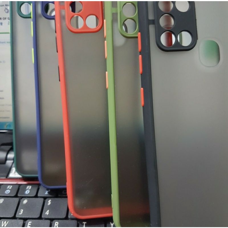 CASE DOVE VIVO Y21 Y21S Y33S DOVE TWO TONE PELINDUNG KAMERA