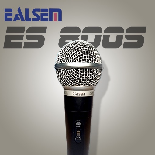 Mic Premium Ealsem - Mikropon Karaoke Dynamic Terbaik, Suara Natural & Nyaring, Anti Distorsi, Cocok