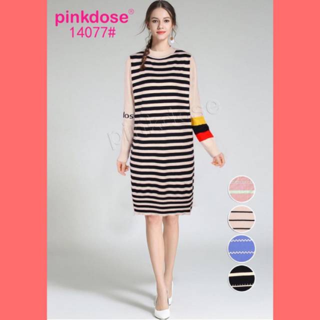 ||PINKDOSE|| TUNIK RAJUT SALUR|| 4 PCS PREMIUM QUALITY ~ IMPORT