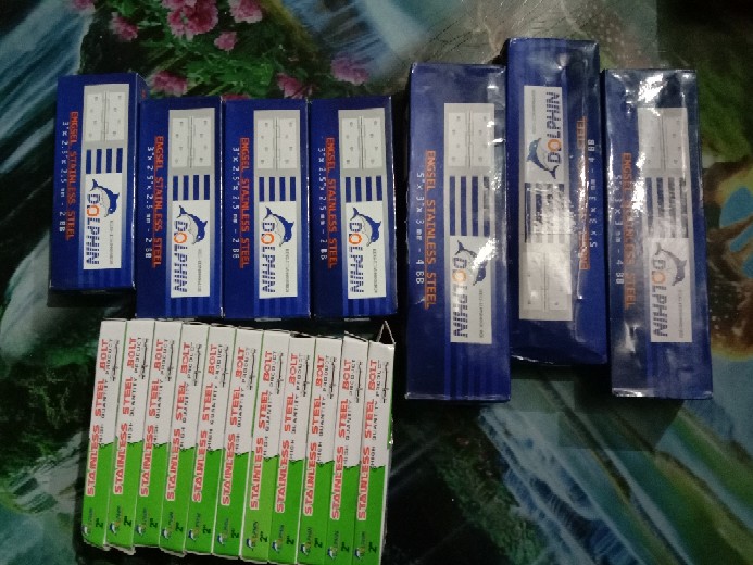 Engsel Pintu Dan Jendela Steinless Tebal Bagus Murah - Engsel Dolphin Asli