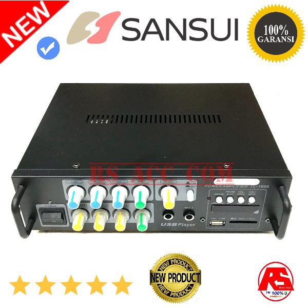 AMPLI SPEAKER KARAOKE SANSUI TL1688