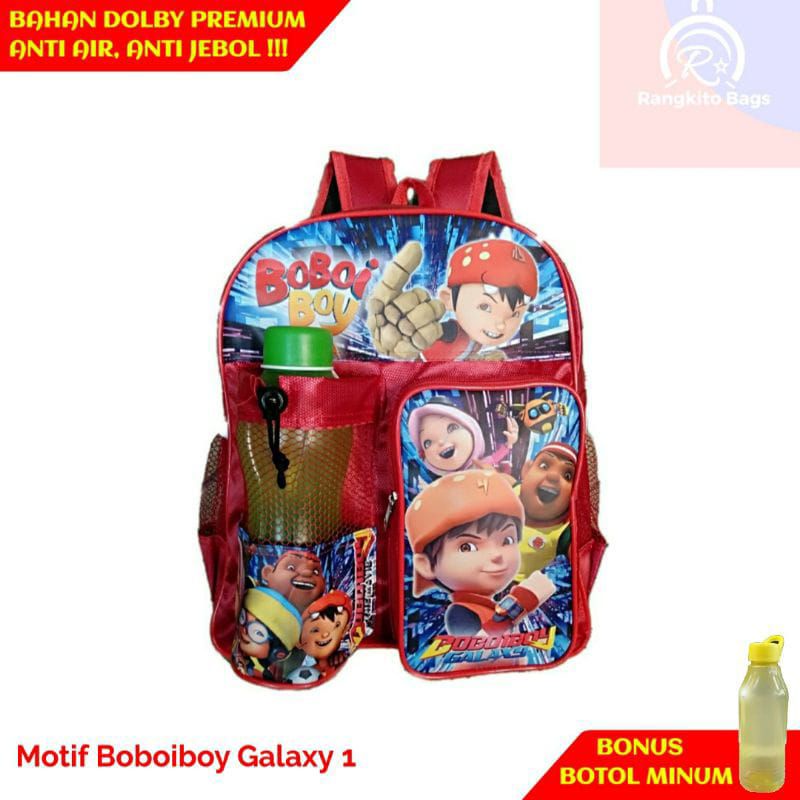 tas anak anak TK dan sd boboiboy karakter