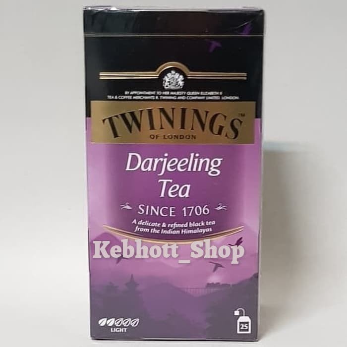 

Twinings of London Darjeeling Tea Refined black tea indian himalaya