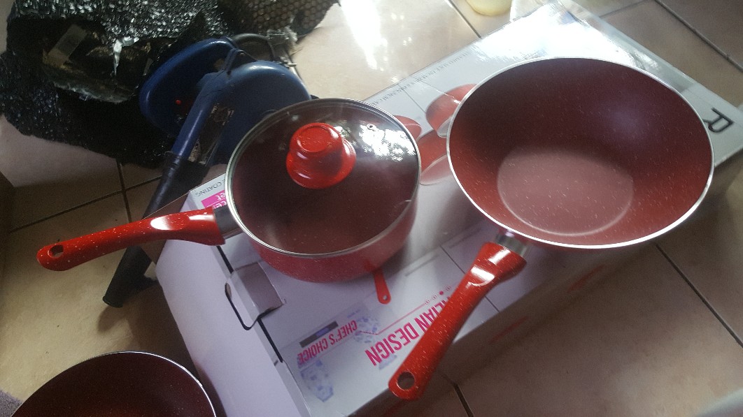 Panci Set Mewah 7 Pc Royalta Italian | Hadiah Parcel Lebaran Yang Bagus