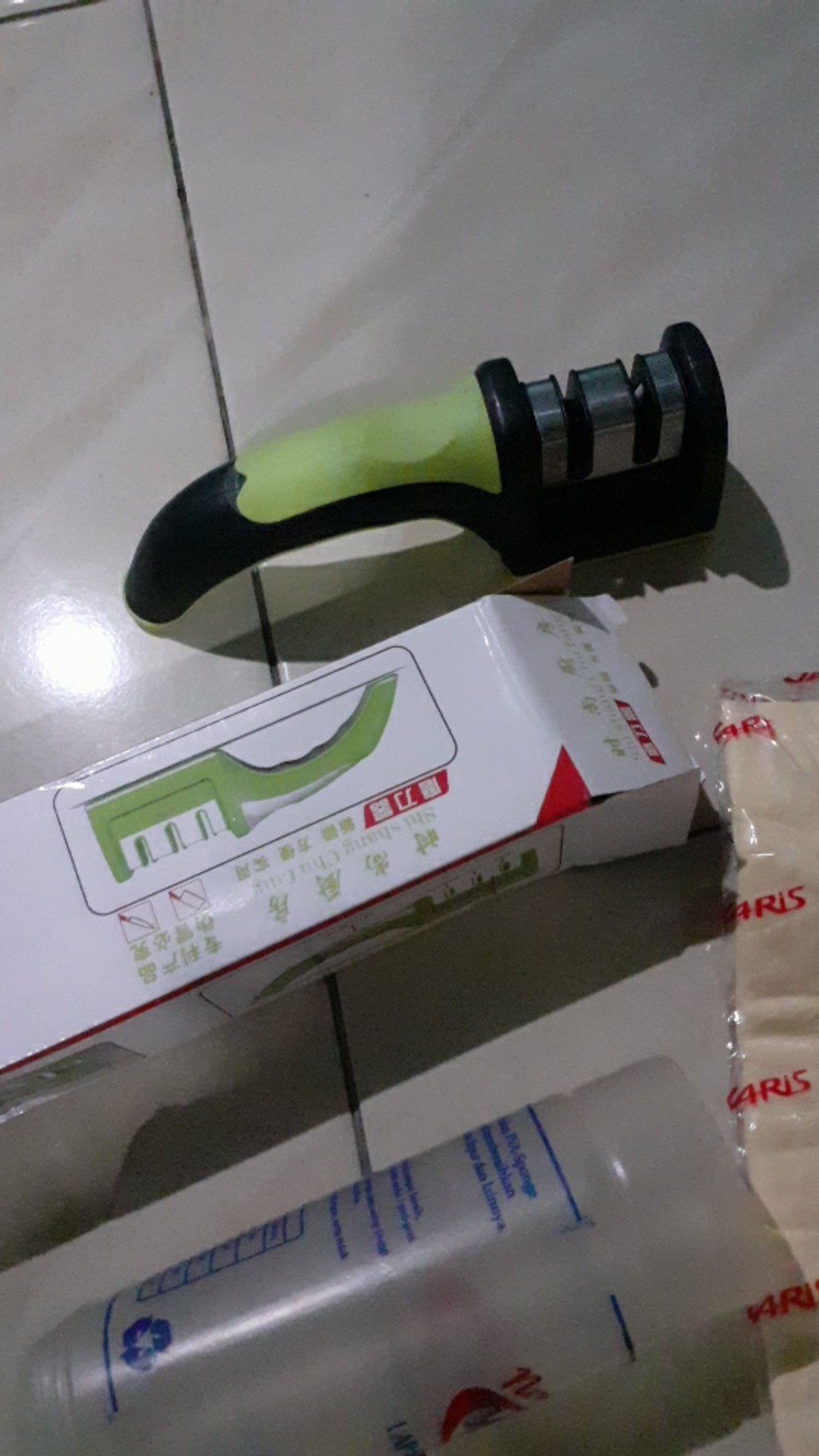 Cortex Alat Pengasah Pisau & Gunting 2 In 1