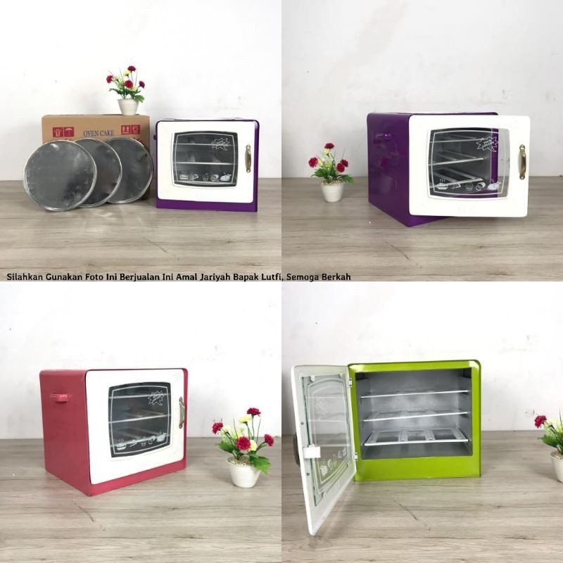 oven kompor hc oven + loyang oven aluminium warna oven tangkringan