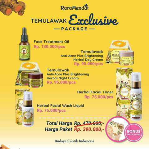 

TEMULAWAK EXCLUSIVEE