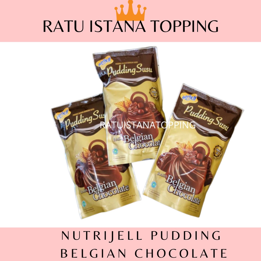 

NUTRIJEL NUTRIJELL PUDING SUSU BELGIAN COKLAT 130 GR - 1 SACHET