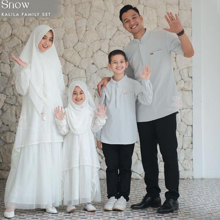 Special Price.. Ready KALILA FAMILY SET by Zayra Hijab