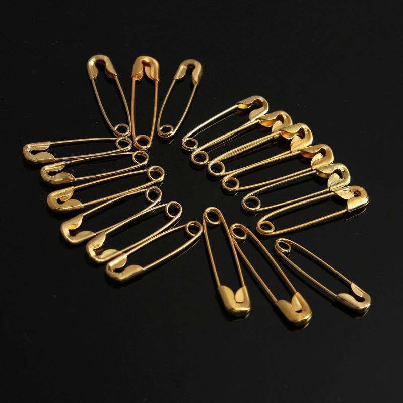 Peniti Kecil Warna Kuning Emas 20 pcs / Safety Pins / Accesories Wanita