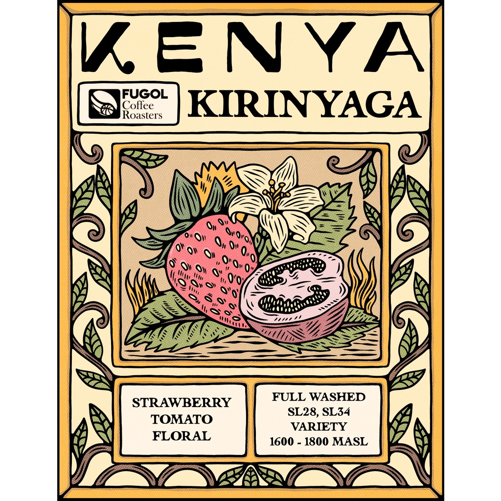 

Kopi Arabika KENYA KIRINYAGA (200 gr) Single Origin Specialty Coffee Beans