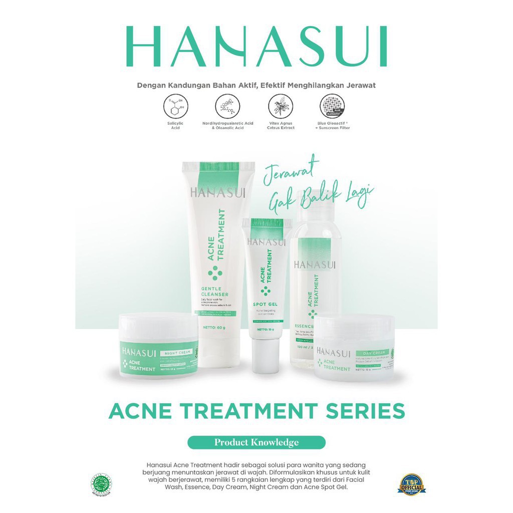 Hanasui Acne Treatment Series (SATUAN)