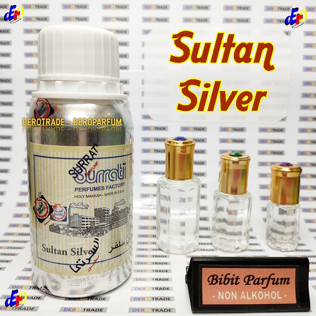 PARFUM SULTAN SILVER BY SURRATI BIBIT MINYAK WANGI