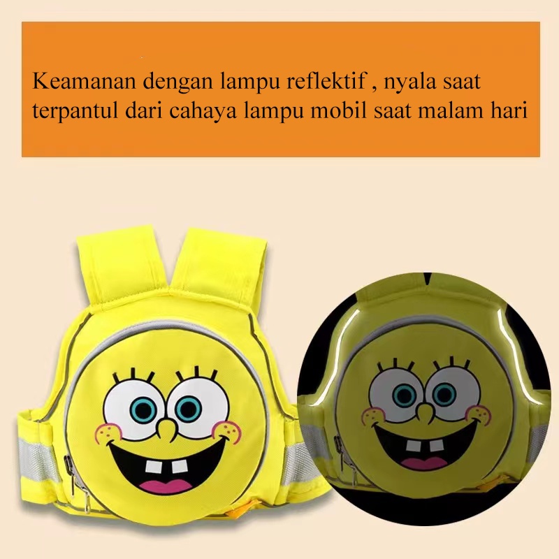 [1KG 5PCS] Babyland Sabuk Bonceng Anak Tas Pengaman Seat Belt Berkendara Motor Depan Belakang Sepeda Boncengan Portable