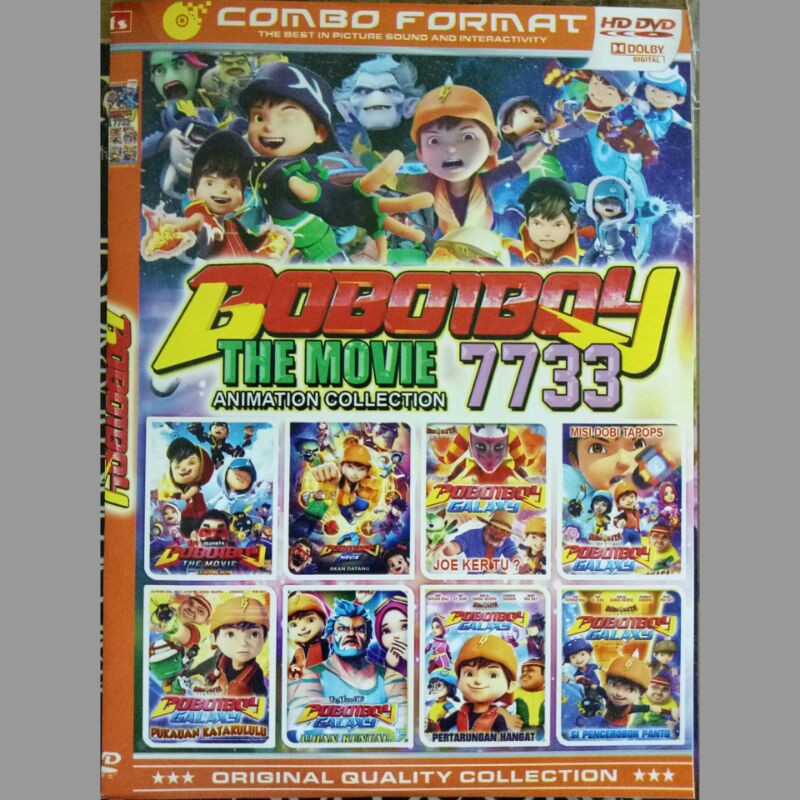 Kaset Koleksi Kartun Anak Boboiboy The Movie 7733