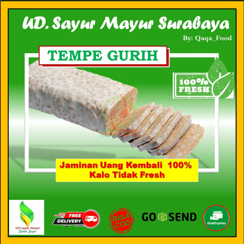 

TEMPE KEDELAI ENAK GURIH 1 LONJOR SUPER MURAH - UD150