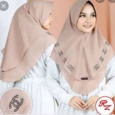 Promo/Sale Hijab CERUTY RIZKY - 2 Layer bhn ceruty premium|termurah bs ecer|oshin grosir kudus