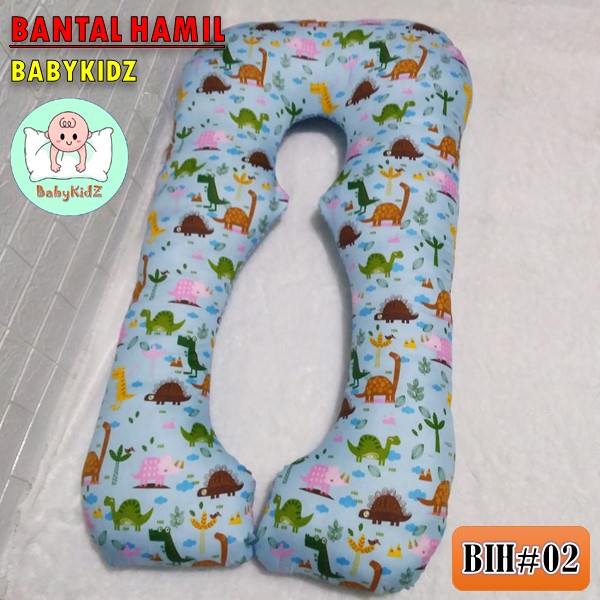 Bantal Ibu Hamil Bantal Penyangga Perut Bantal Tidur Hamil Motif Karakter Lucu