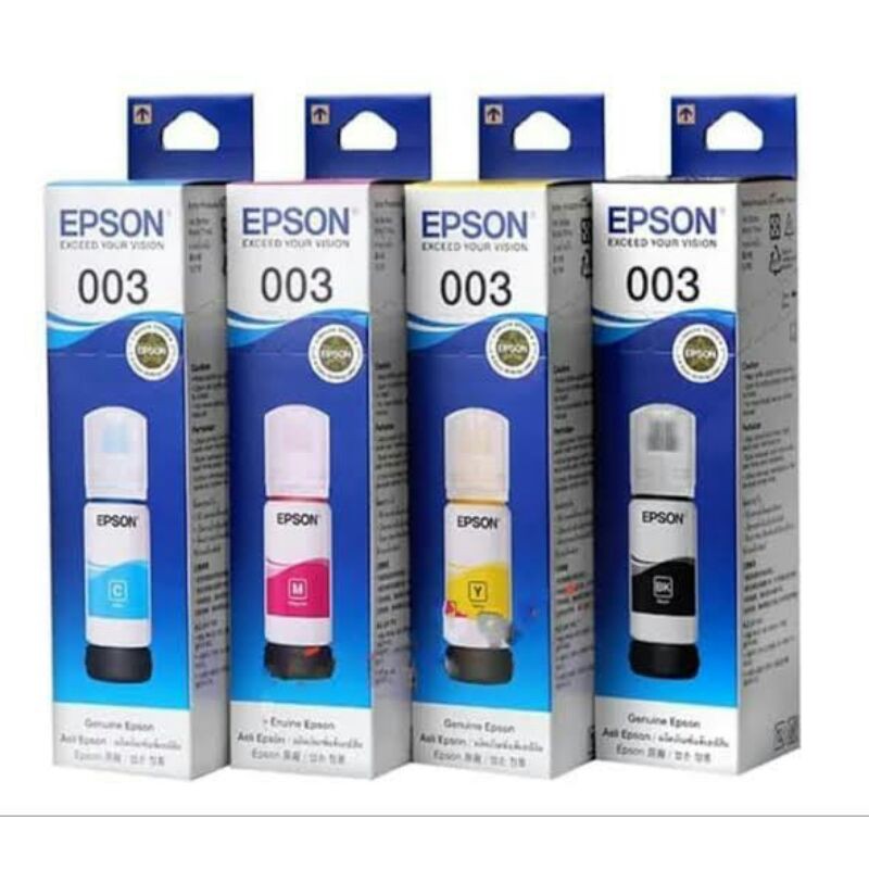 Paket 1 set Tinta Epson L3110, L1110, L3150/ Tinta Epson 003 Original7
