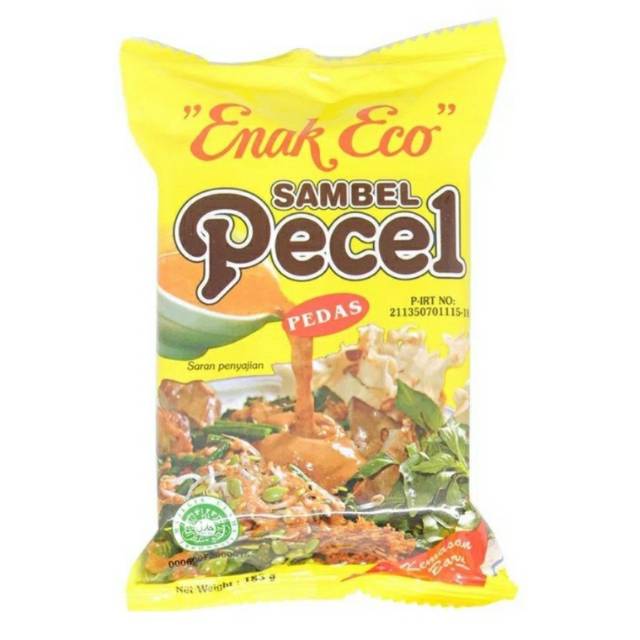 

Enak Eco Sambel Pecel Pedas 185G