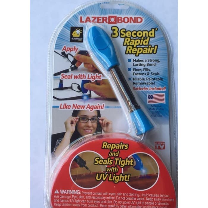 

Unik LAZER BOND LASER MAGIC PEREKAT LEM AJAIB 3 SECOND FIX Diskon