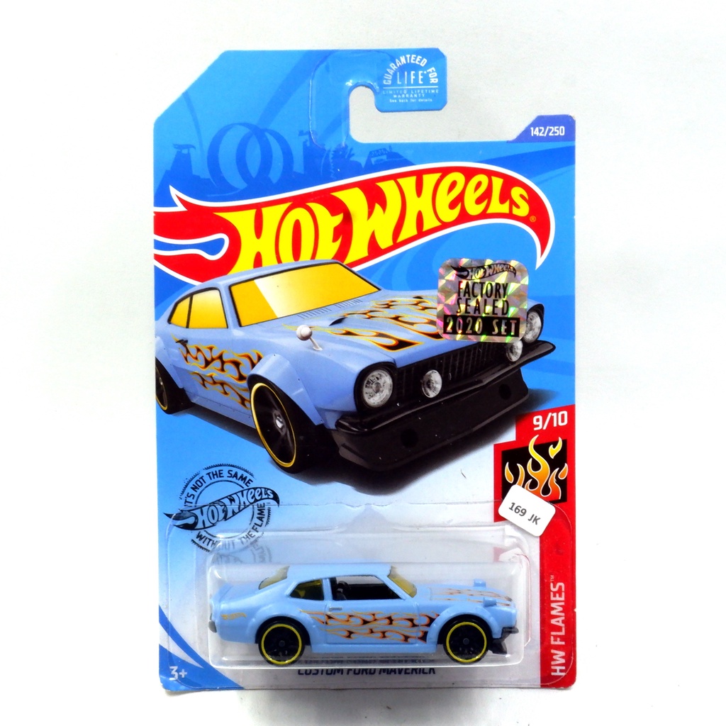 Hot Wheels Custom Ford Maverick Biru K Mart FS - 169JK - JK3