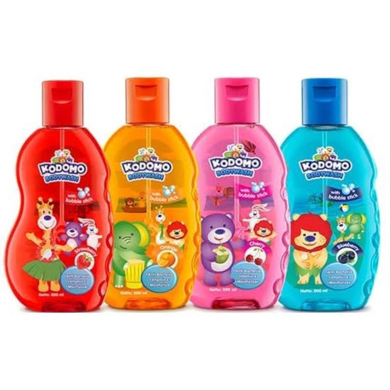 Kodomo Body Wash 200ml - Kodomo Body Wash Kids - Kodomo Sabun Mandi Anak