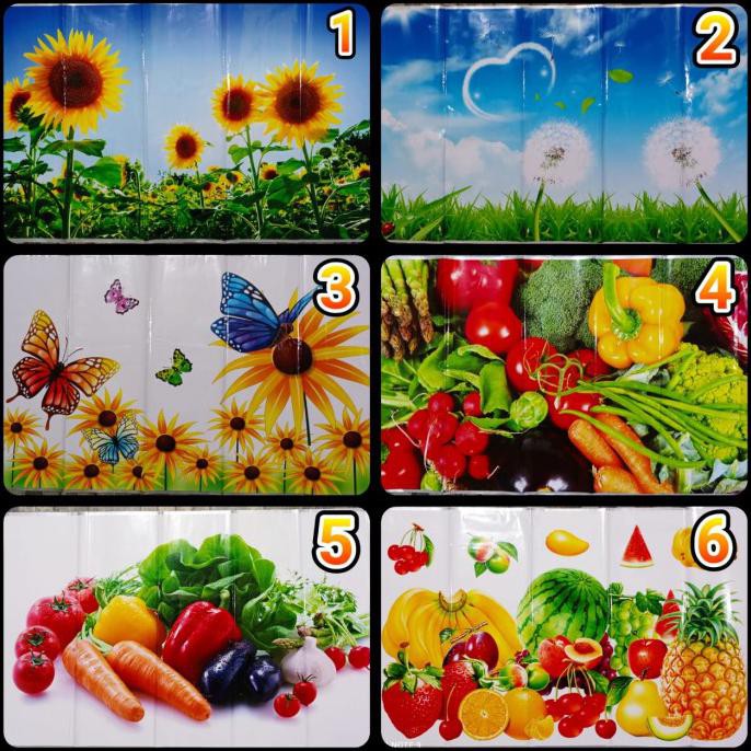 Wall Sticker Dapur / Kitchen Sticker Anti Minyak /Stiker Dinding Dapur