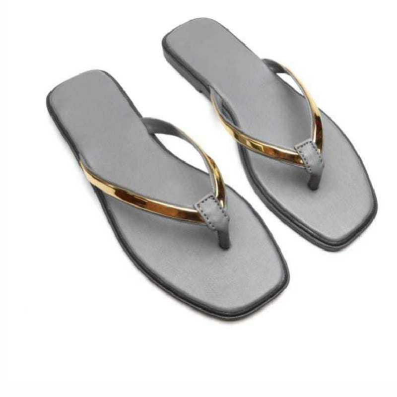 BELI 1 GRATIS 1 Sandal Japit Pria Kekinian sandal Slop Kulit Dewasa Sandal Japit Kulit Kekinian Sandal Japit Kasual