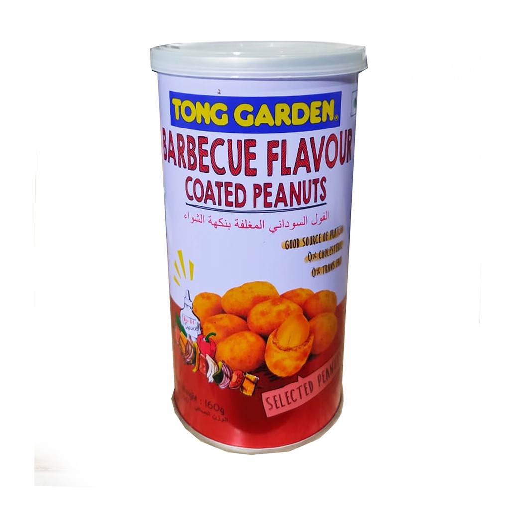 

TONG GARDEN BARBECUE FLAVOR COATED PEANUTS 160G