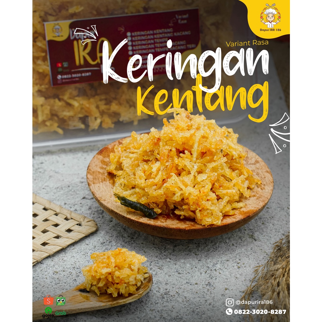 

Kering Kentang / Kacang / Teri — Keringan Sambel Goreng 200 gram