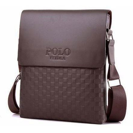 Tas Selempang Pria Messenger Bag-RHODEY Polo Videng Tas polo/tas kulit/tas kuat/tas cowok/hitam