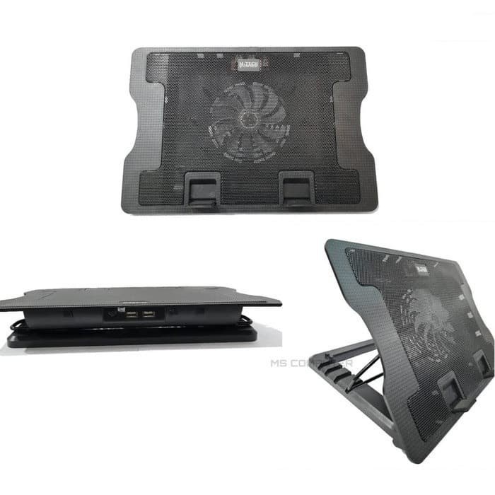 Cooling Pad Ergostand Kipas Pendingin Laptop Big Fan M-Tech CP-03