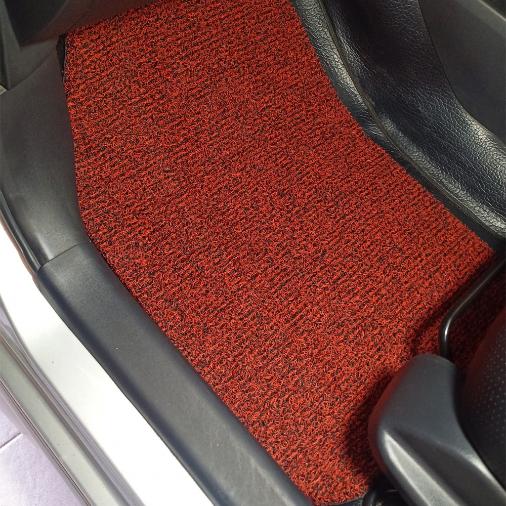 Karpet Mobil Mie Universal Premium Double Color - 2 Baris / Karpet Coil Mat / Aksesoris Mobil / DSM