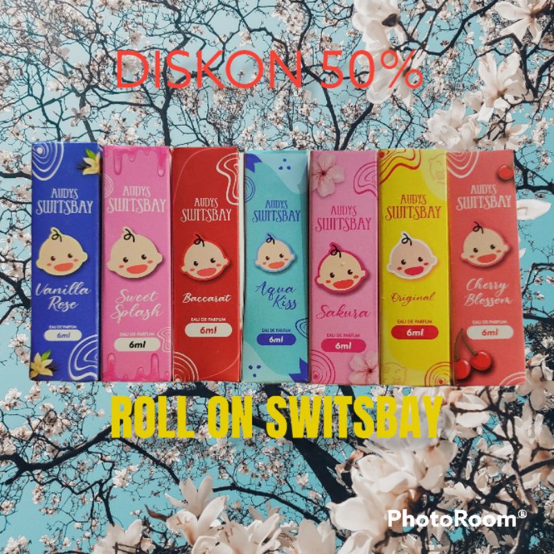 Parfum Switsbaby ROLL ON Switsal 6ml Roll on murah Parfum bayi termurah By Audys