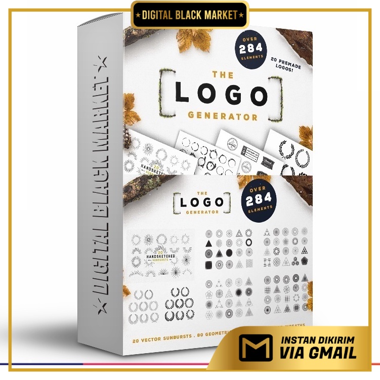 The Logo Generator Bundle  - Photoshop &amp; Illustrator