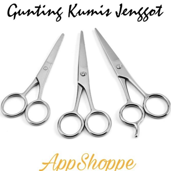 

Promo Awal tahun Gunting Kumis Jenggot Scissors Stainless Steel Trimming Nose Ear Beard Promo Awal tahun