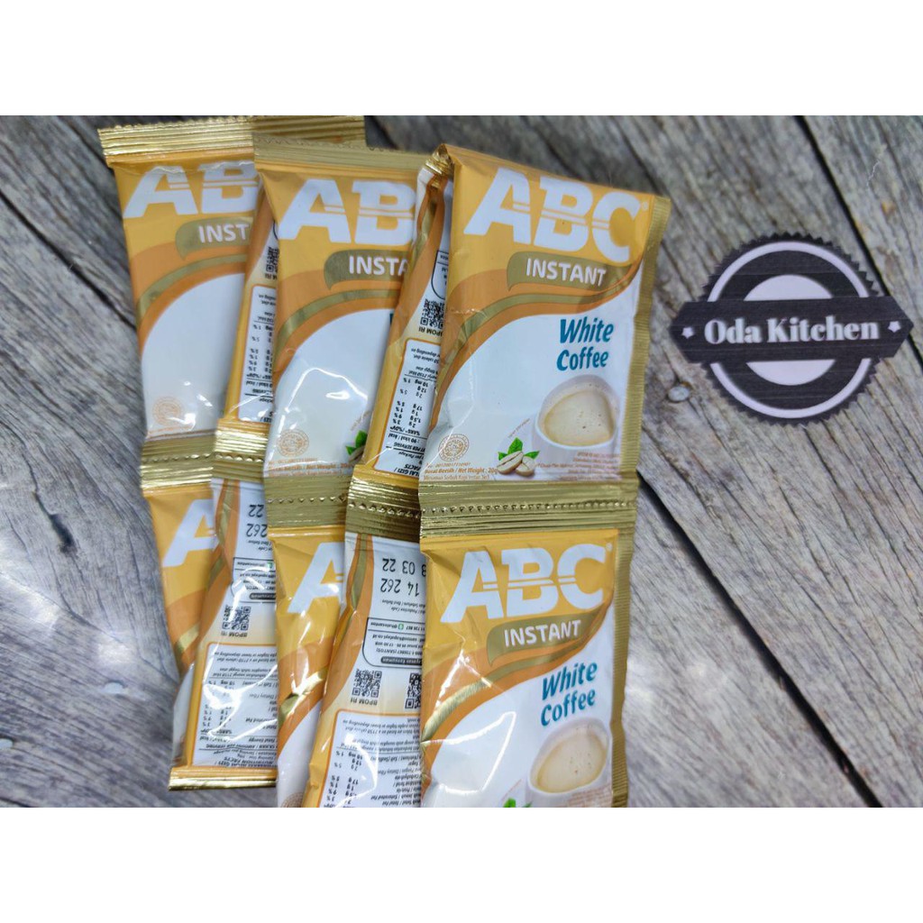 ABC KOPI INSTANT WHITE COFFEE RENCENG 10x20gr