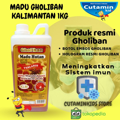 

Madu asli/Madu murni/Madu hutan kalimantan 1kg Gholiban asli - 1 kg