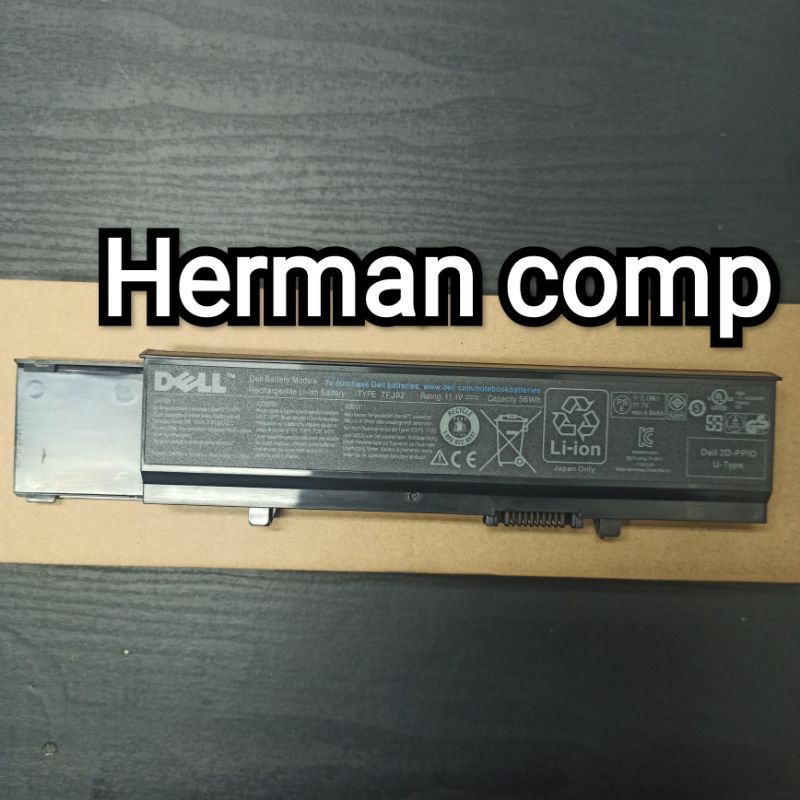 Original Baterai Dell Vostro 3400 3500 3700 7FJ92 Y5XF9 CYDWV 4JK6R