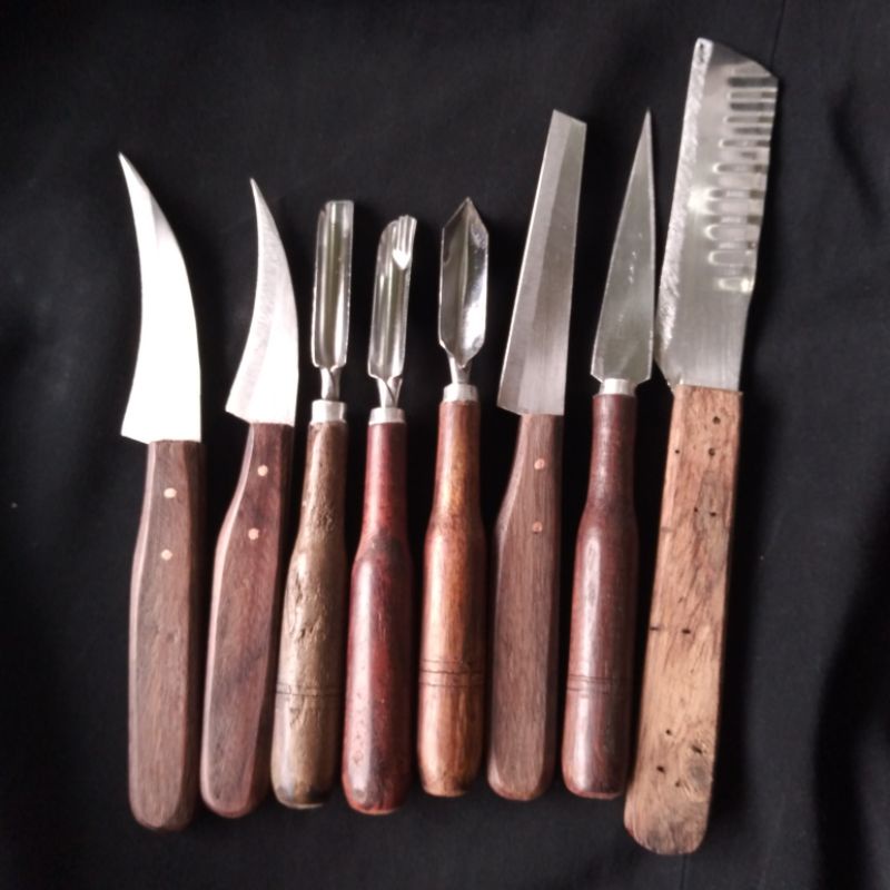 ✨ DISKON pisau tumpeng / pisau garnis / pisau garnish