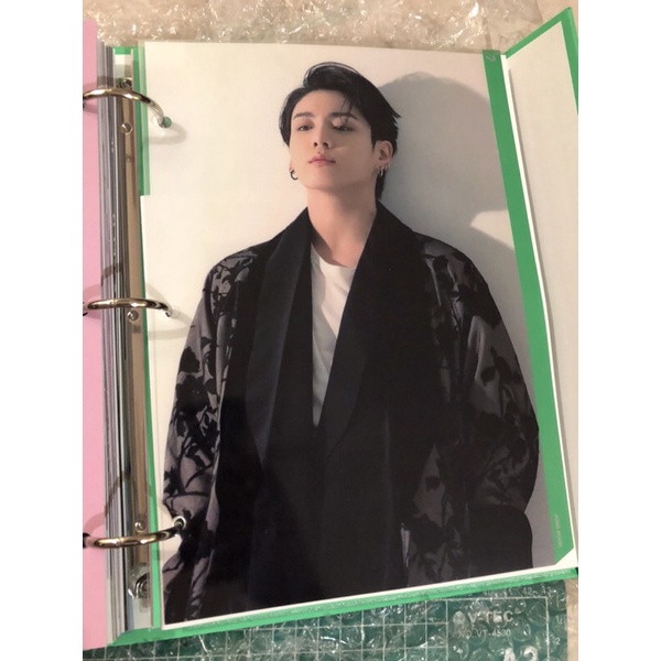 sharing bts memories 2020 dvd - clear photo index rm jin jhope suga jimin taehyung jungkook