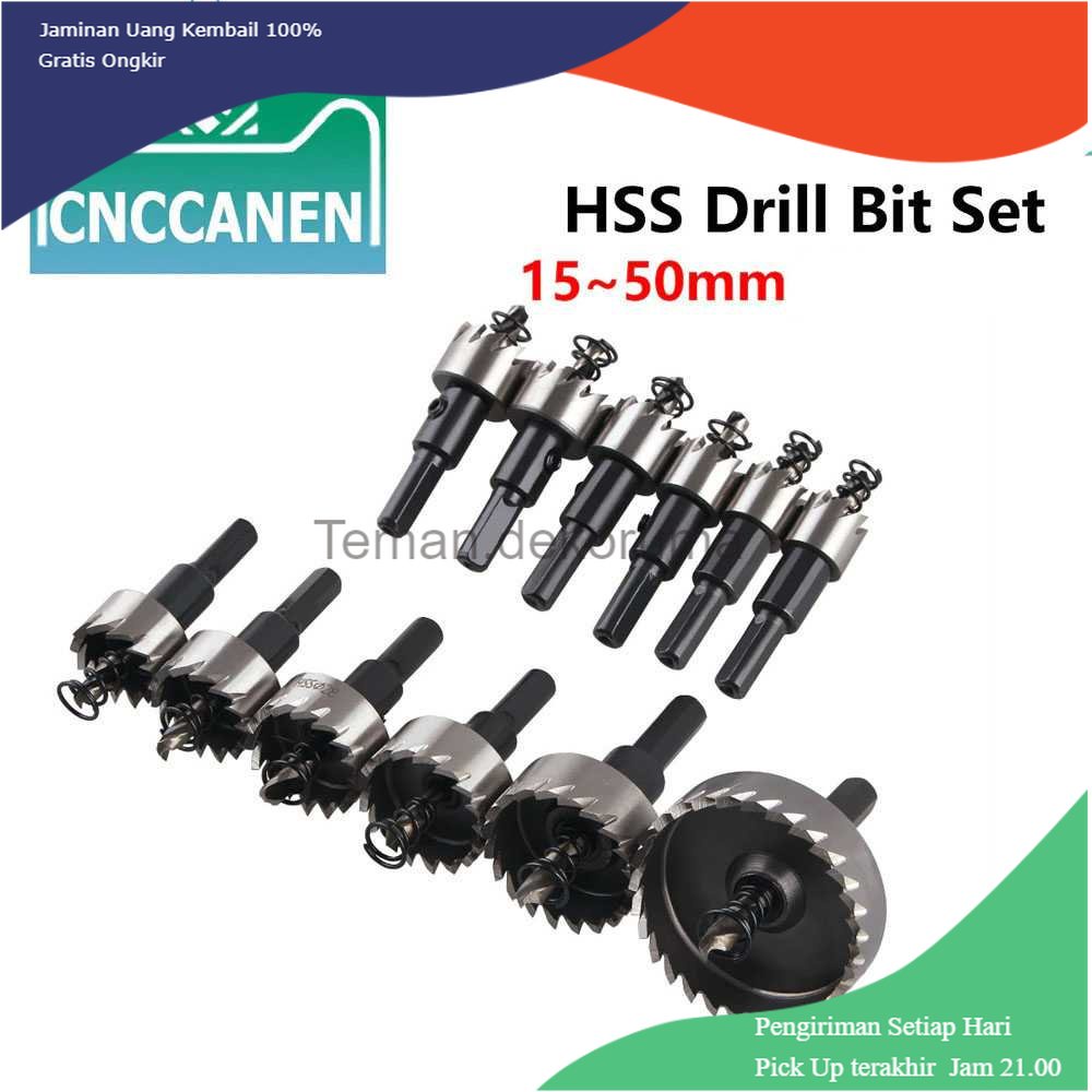 TD - PKK CNCCANEN Mata Bor HSS Hole Saw Bit Set 12 PCS - GJ0105