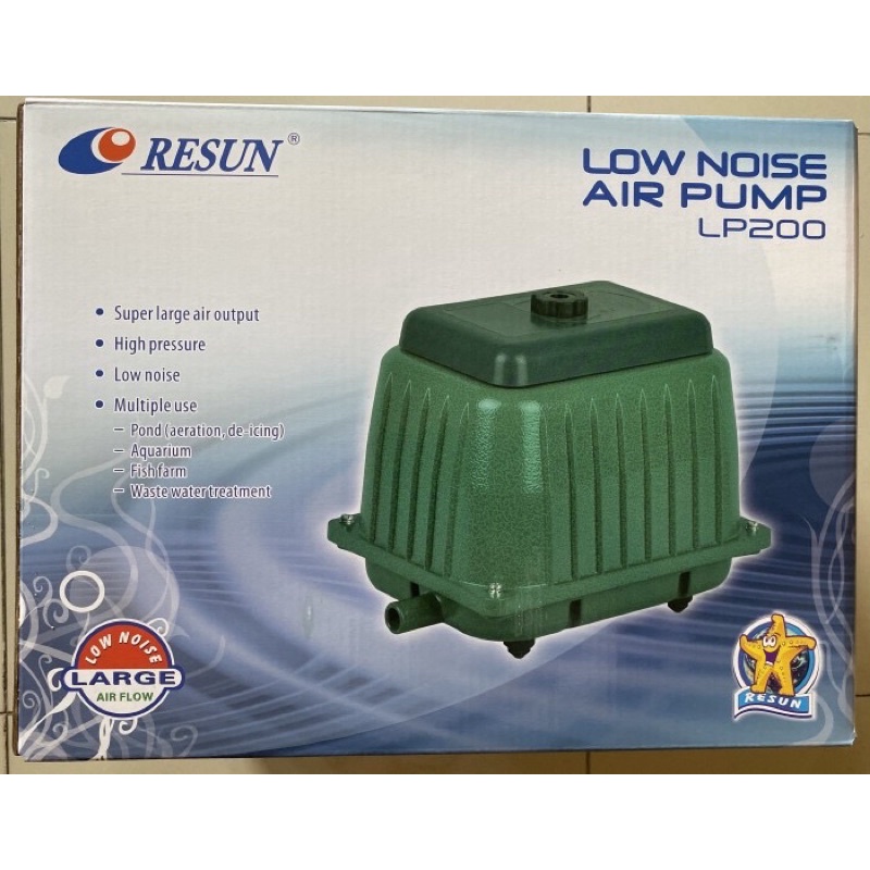 Resun LP 200 Pompa Udara Kolam Ikan